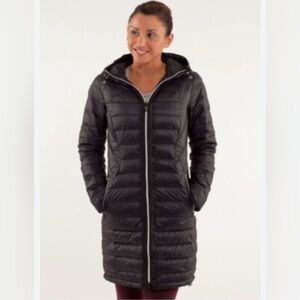 lululemon athletica Black Puffer Jacket